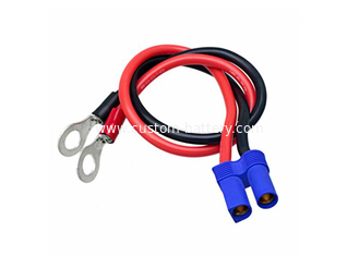 China Portable Car Battery Terminal Connectors Male EC5 Plug To Ring , ROHS Certification supplier