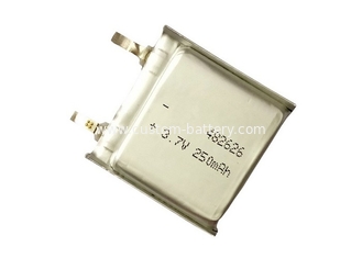 China Lithium Ion Polymer 482626 250mAh 3.7V Lipo Battery Cell Without PCB supplier