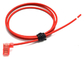 4.8/187 Female Flag Terminal Nylon Fully insulated Faston Cable Harness supplier
